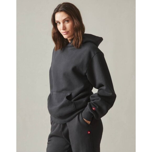 NEW American Giant Unisex XS American Vintage Pullover Hoodie Washed Black